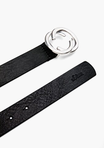 s.Oliver Belt in Black