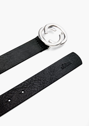 s.Oliver Belt in Black