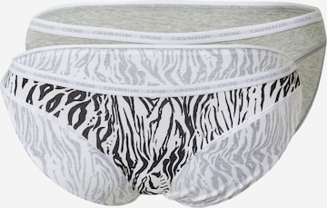 Slip de la Calvin Klein Underwear pe gri: față