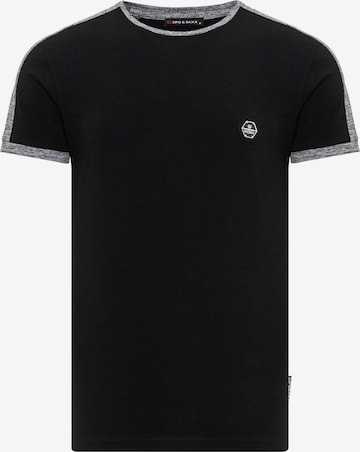 CIPO & BAXX Shirt in Black: front