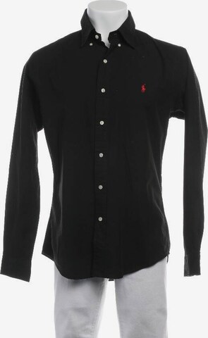 Lauren Ralph Lauren Button Up Shirt in M in Black: front
