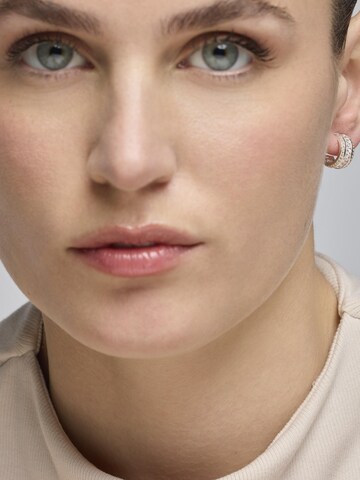 Luxenter Earrings 'Squil' in Silver