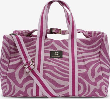 CODELLO Weekender in Pink: front