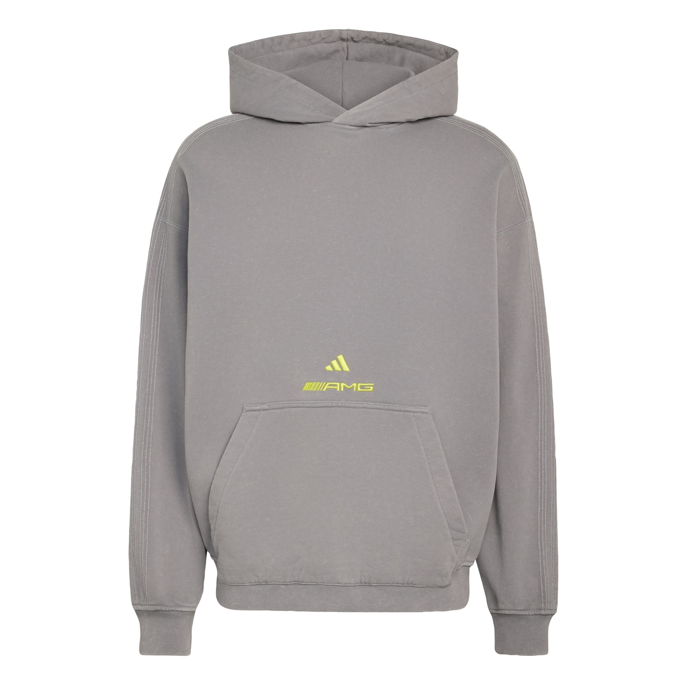 ADIDAS PERFORMANCE Sports sweatshirt 'AMG' in Grey: front