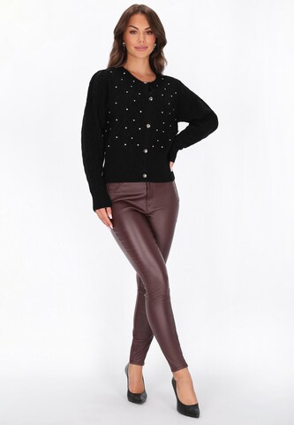 faina - Casaco de malha em preto