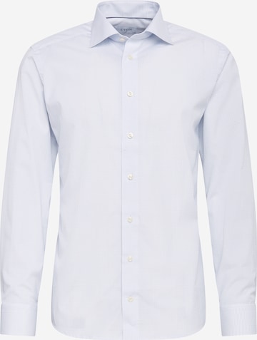 ETON جينز ضيق الخصر والسيقان قميص بلون أبيض: الأمام