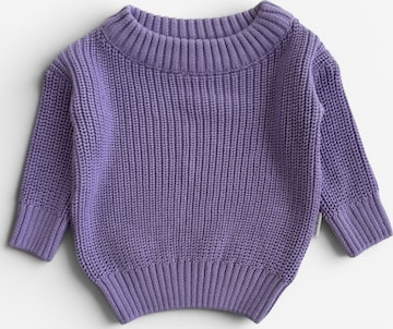 KURTI & FRIEDA Pullover 'Chunky Knit' in Lila: Vorderseite