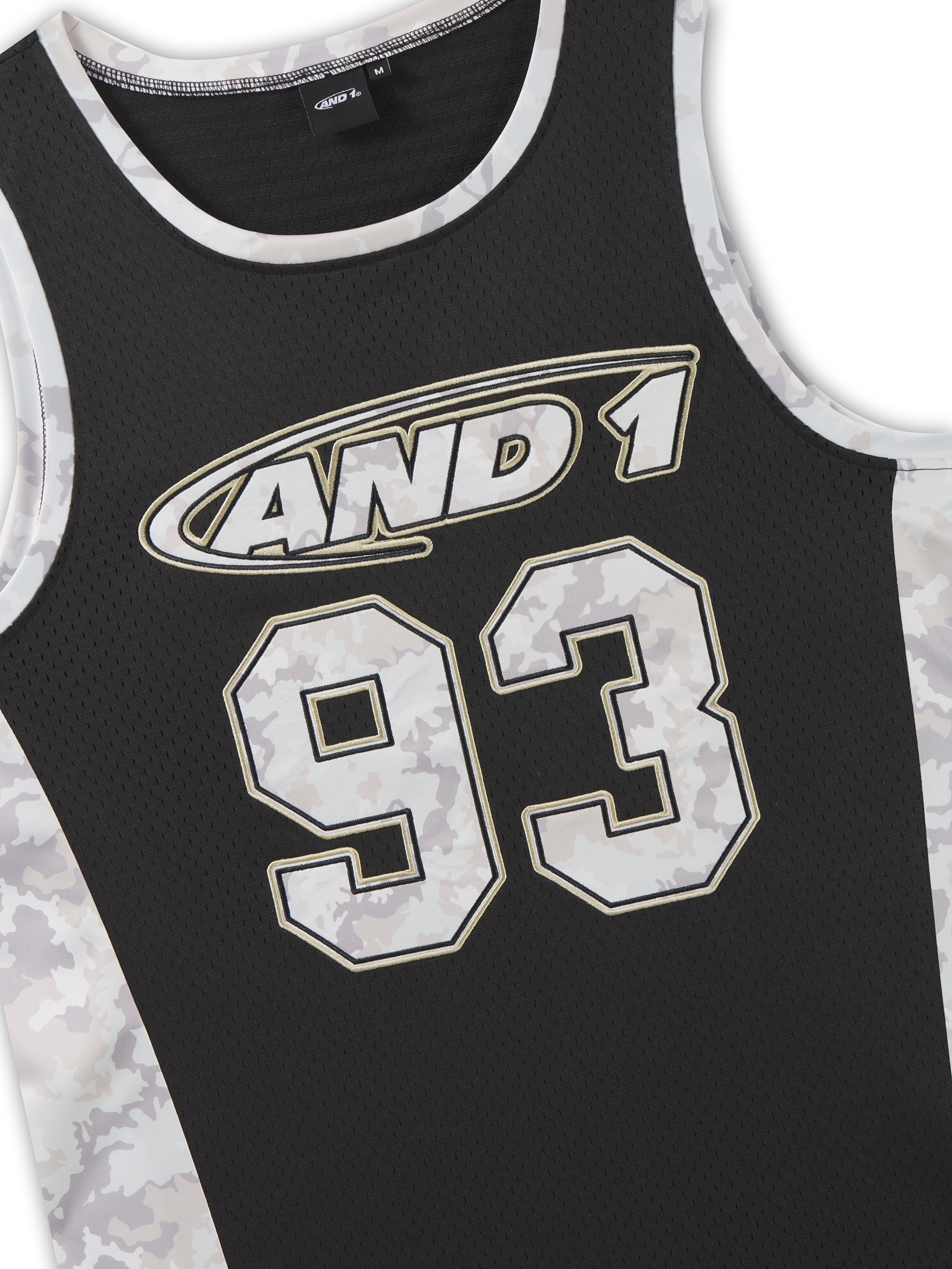 Haut '93 Airtex' AND1 en noir