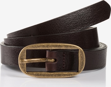 Ceinture 'MARIAH' TOM TAILOR en marron : devant