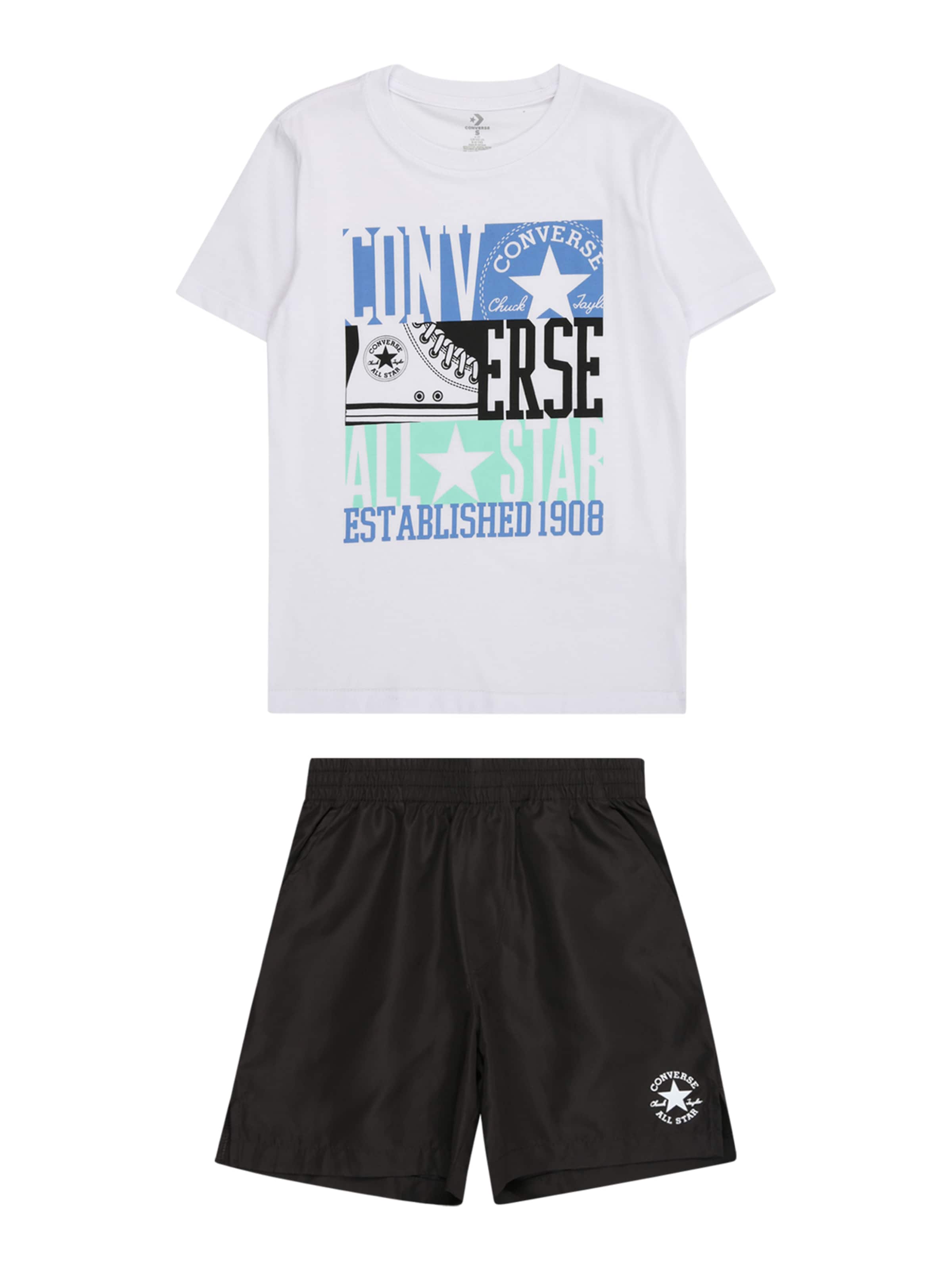 CONVERSE Komplet 'SNEAKER' | črna barva: sprednja stran