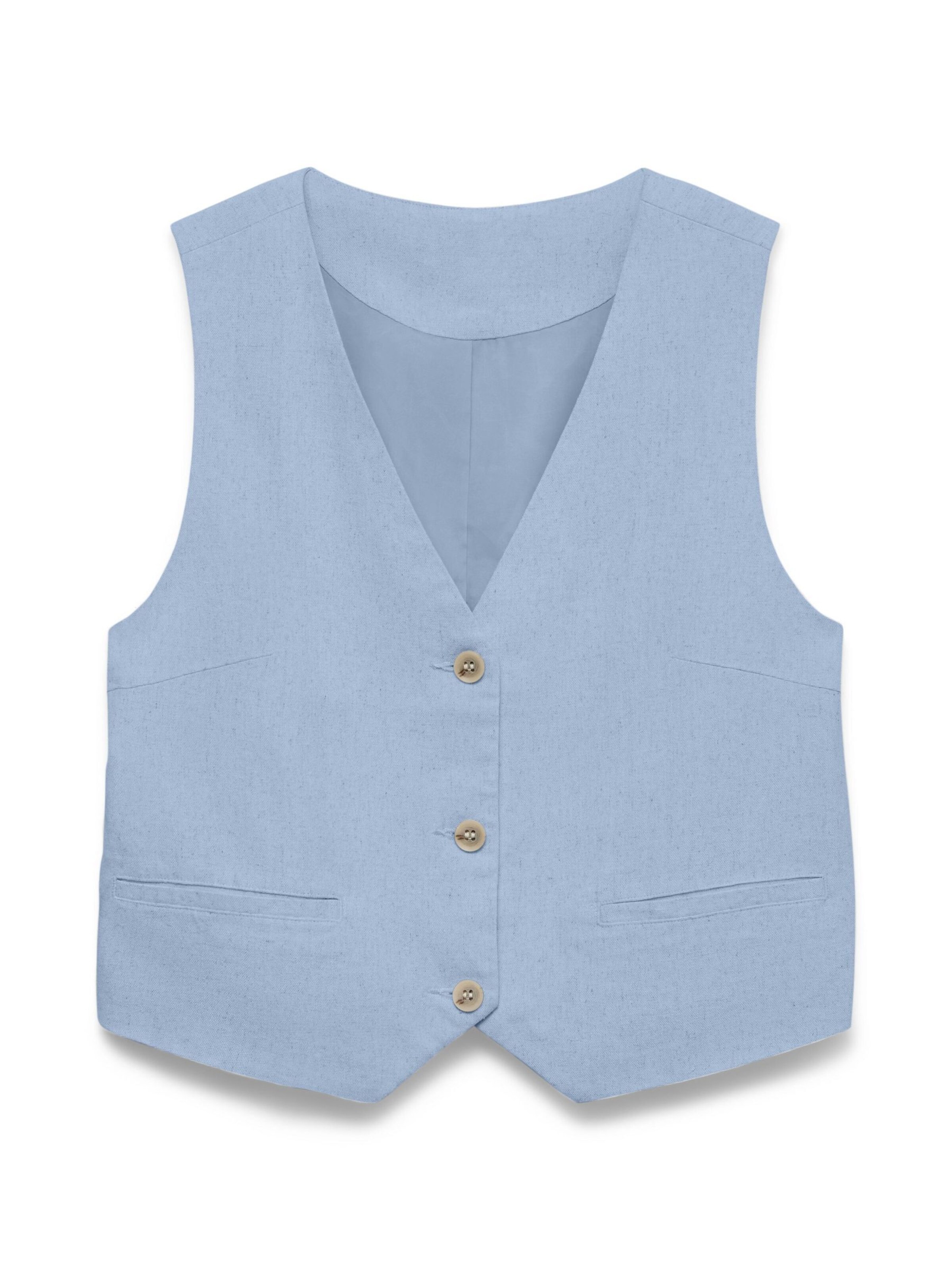 VERO MODA - Chaleco 'VMLia' en azul: frente