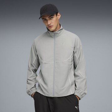 PUMA Sports jacket in Grey: front