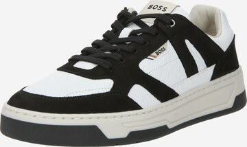 BOSS - Zapatillas deportivas bajas 'Baltimore' en gris: frente