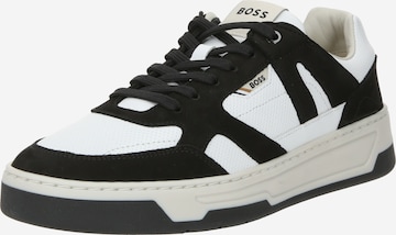 BOSS Black Sneaker low 'Baltimore' i grå: forside