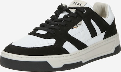 BOSS Black Sneaker low 'Baltimore' i antracit / hvid, Produktvisning