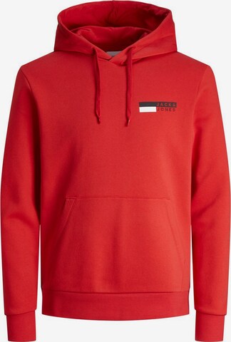 JACK & JONES Sweatshirt in Red: front