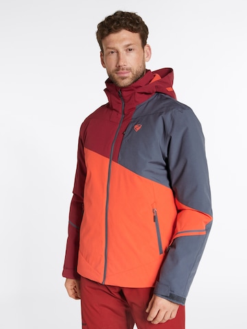 ZIENER Athletic Jacket 'TIMPA' in Orange