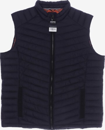 TOM TAILOR DENIM Vest in XXXL in Black: front