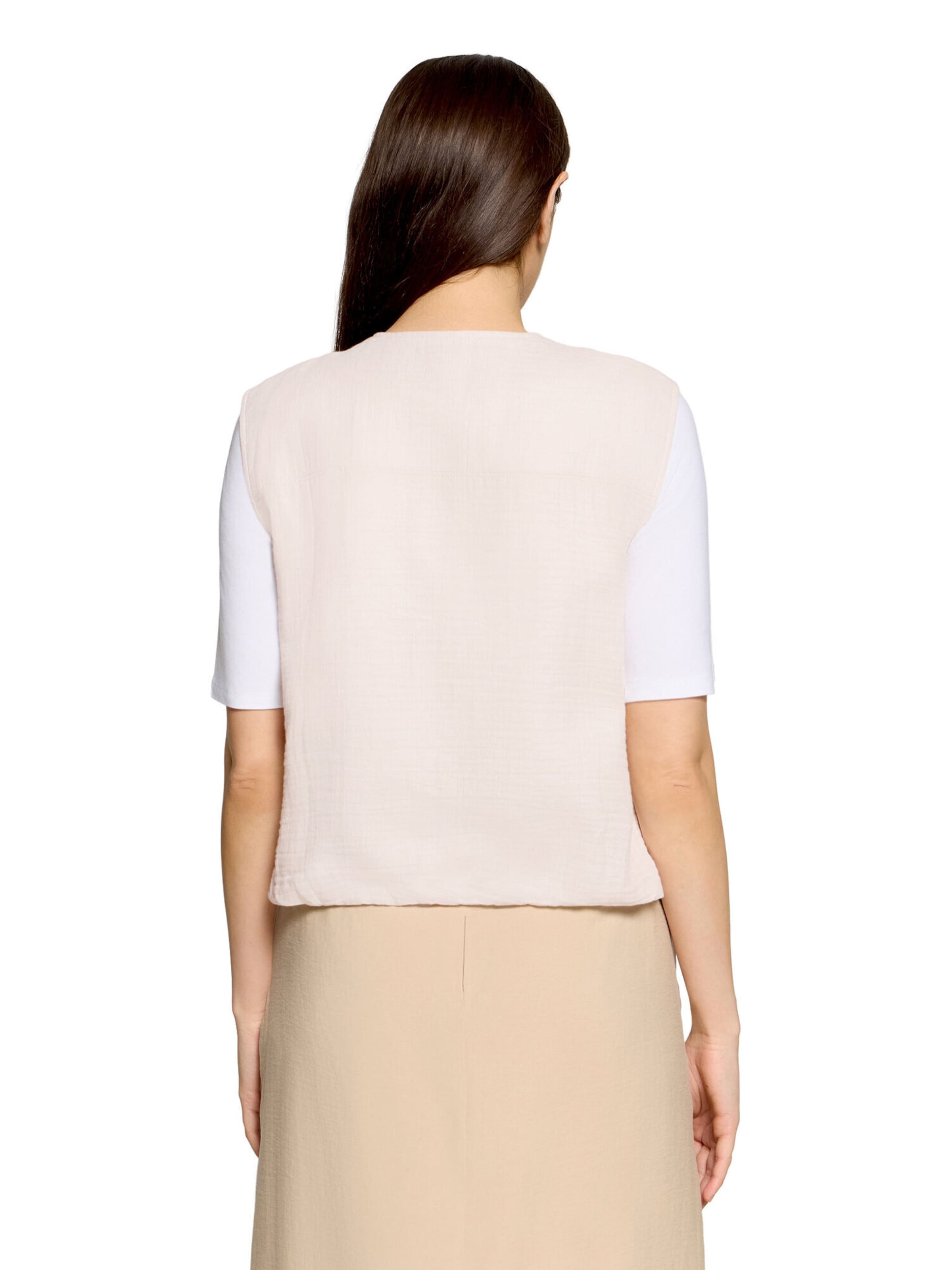 Cartoon Bodywarmer in Beige