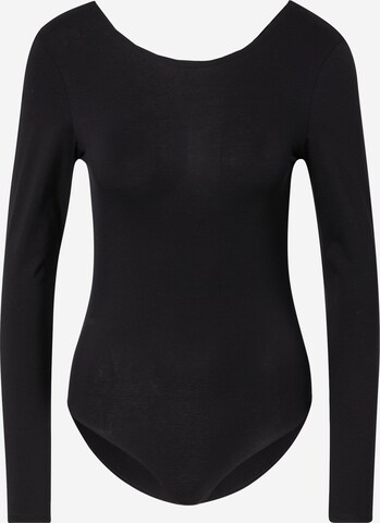 DRYKORN Shirt Bodysuit 'ILRONA' in Black: front