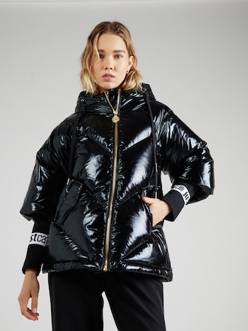 Just Cavalli Between-season jacket in Black: front