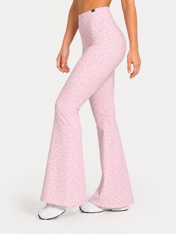 Coupe slim Leggings ' Lithara ' Smilodox en rose