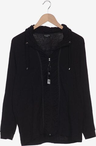 VIA APPIA DUE Sweatshirt & Zip-Up Hoodie in XL in Black: front