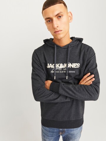 Sweat-shirt 'JJAlvis' JACK & JONES en noir