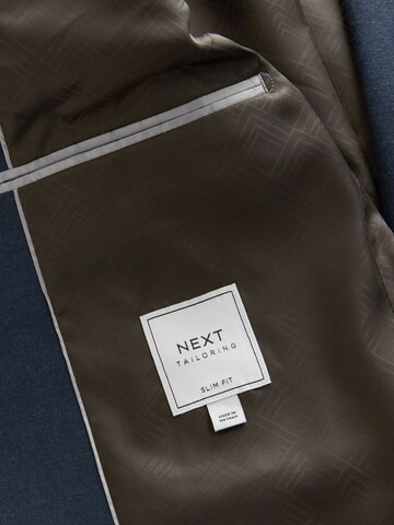 Coupe slim Veste de costume Next en bleu