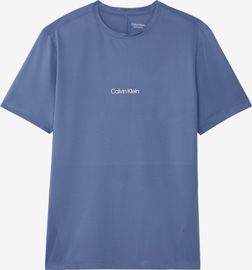 Calvin Klein Sport Functioneel shirt in Blauw: voorkant