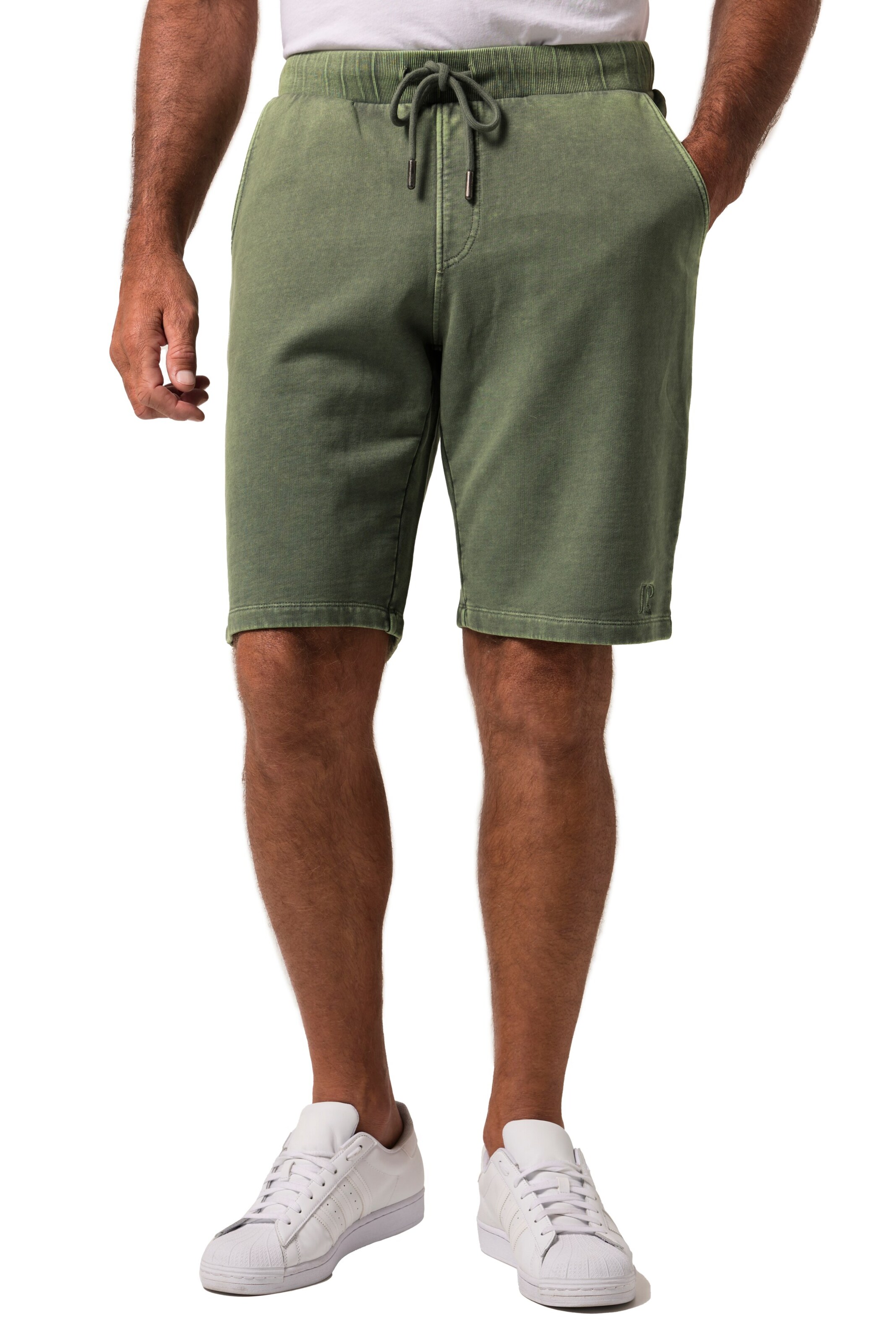 JP1880 Regular Shorts in Grün: Vorderseite