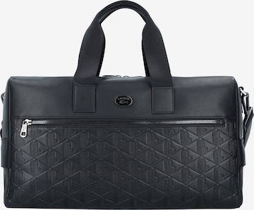 Sac week-end LACOSTE en noir : devant