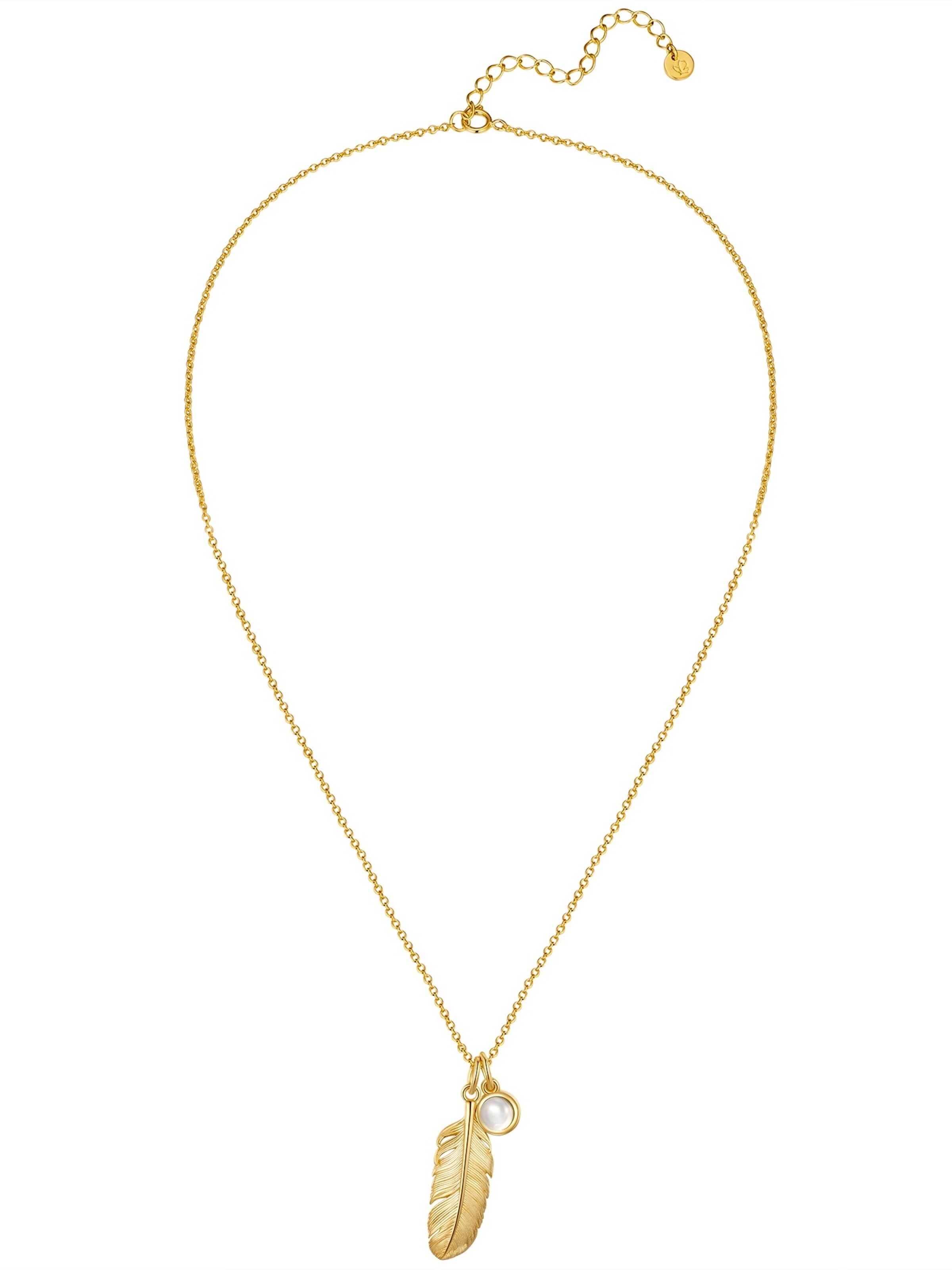 Glanzstücke München Ketting in Goud: voorkant