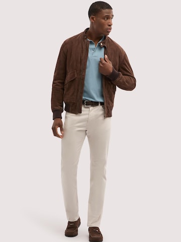 Coupe slim Pantalon Trussardi en blanc