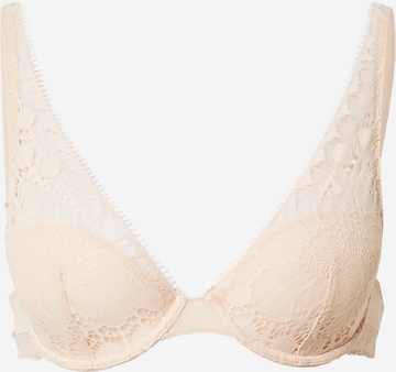 Chantelle Triangel BH in Beige: voorkant