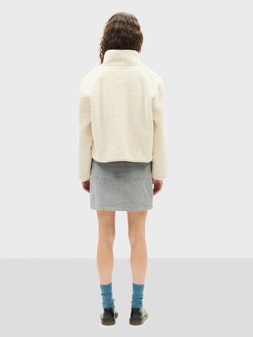 Thinking MU Fleecejacke 'Kourtney' in Weiß