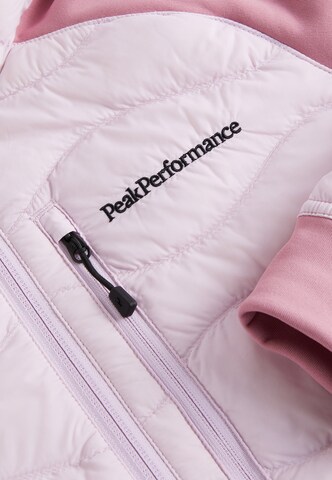 PEAK PERFORMANCE Daunenjacke W Helium Down Hybrid Hood Jacket in Pink