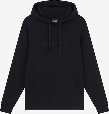 Lyle & Scott - Sweatshirt em preto: frente