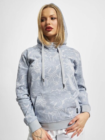 Sweat-shirt Just Rhyse en bleu : devant