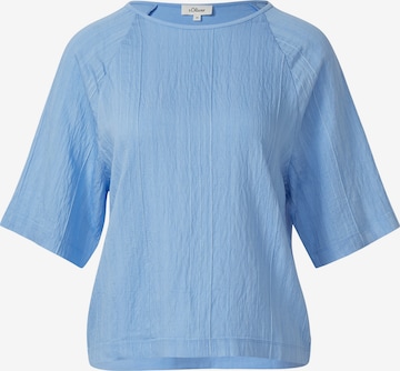 T-shirt s.Oliver en bleu : devant
