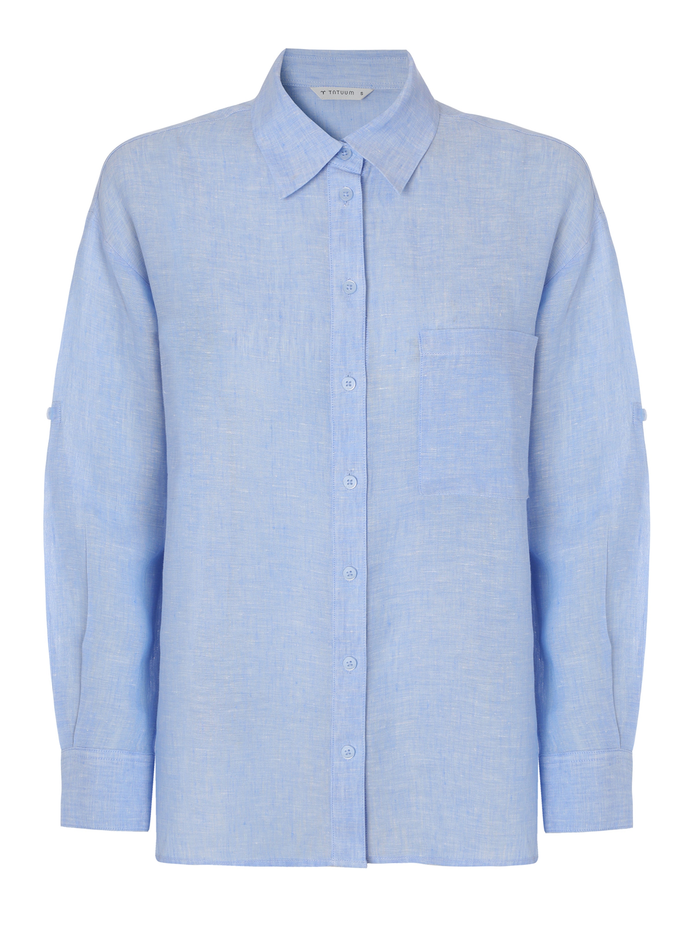 Tricou de la TATUUM pe albastru: față