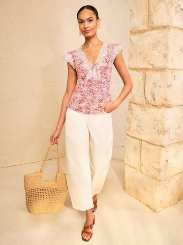 love & roses Bluza | roza barva