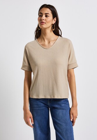 STREET ONE Shirt in Beige: front