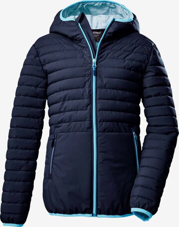 KILLTEC Weatherproof jacket in Blue: front