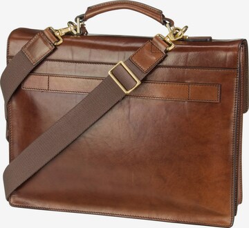 The Bridge Document Bag in Brown