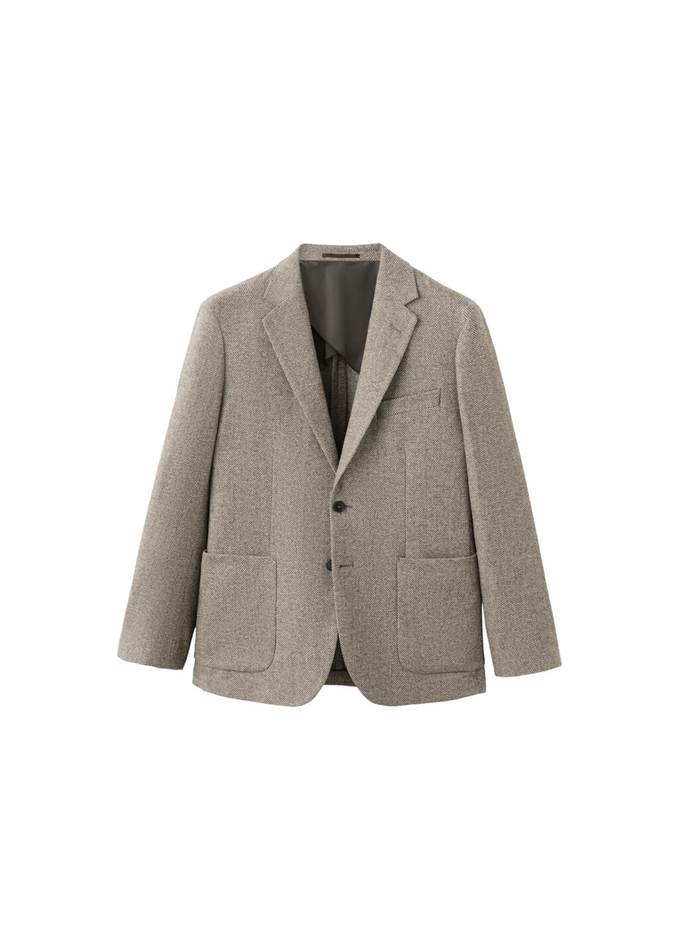 MANGO MAN Suit Jacket 'Molina' in Brown / Light brown, Item view