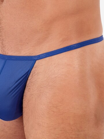 Slip ' Plumes ' HOM en bleu
