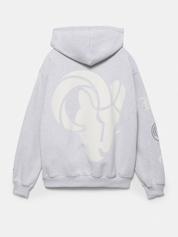 Felpa 'NFL Los Angeles' di Pull&Bear in grigio