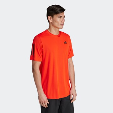 T-Shirt fonctionnel 'Club' ADIDAS PERFORMANCE en orange : devant