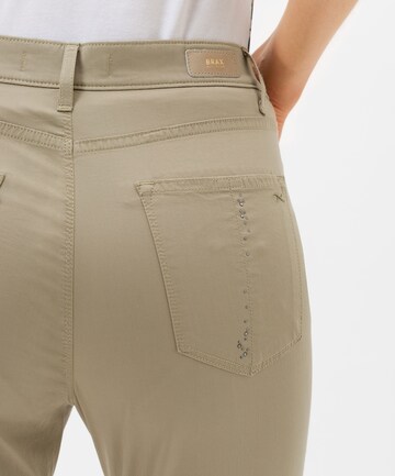 BRAX Slimfit Hose 'Caro' in Grün